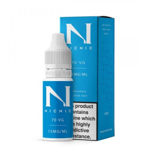 NIC NIC NICOTINE SHOT 15MG 70%VG