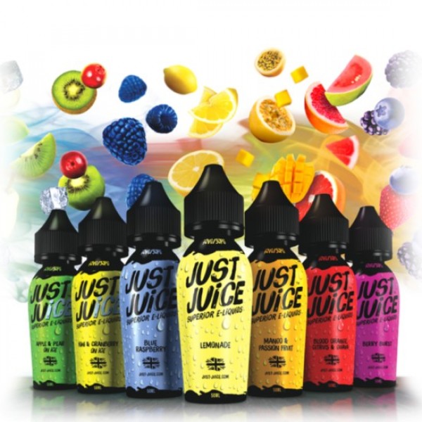 Just Juice Eliquid Shortfills 60ml