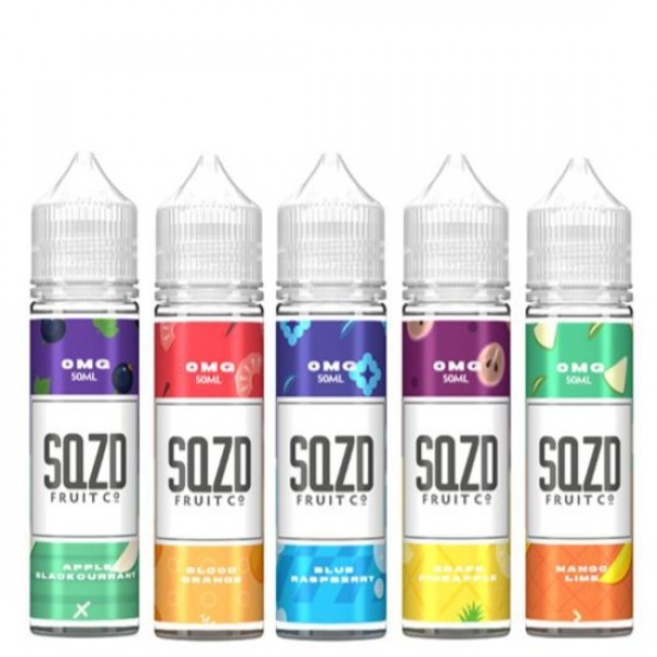 SQZD Eliquid Shortfills 60ML