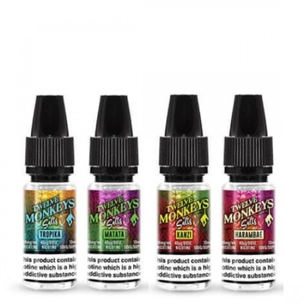 Twelve Monkeys Salts Eliquids 10ml