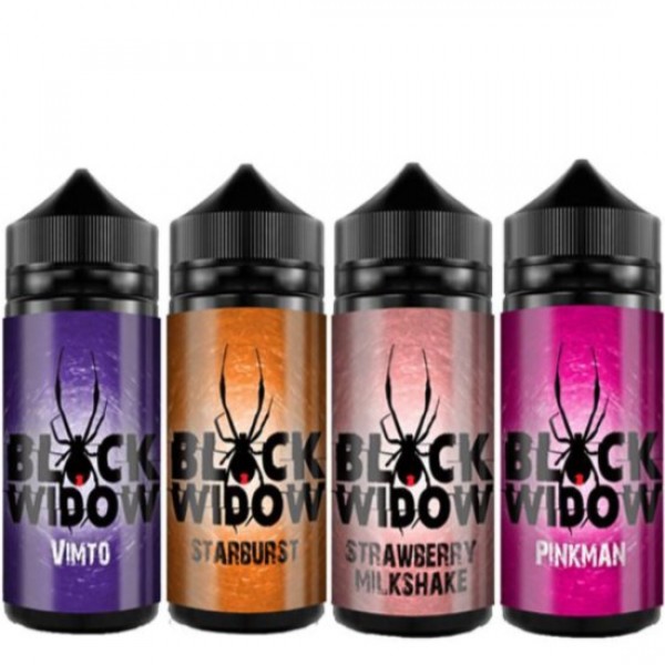 Black Widow Eliquid Shortfills 120ml