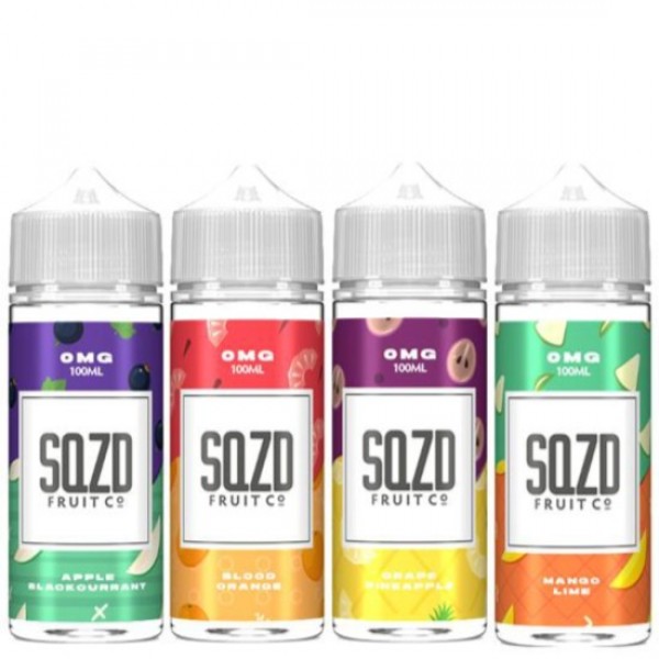 SQZD Eliquid Shortfills 120ML