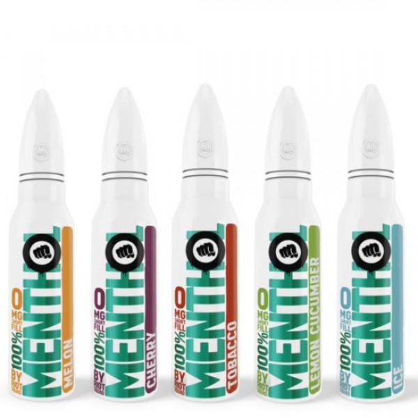 RIOT SQUAD 100% MENTHOL RANGE Eliquid Shortfills 6...