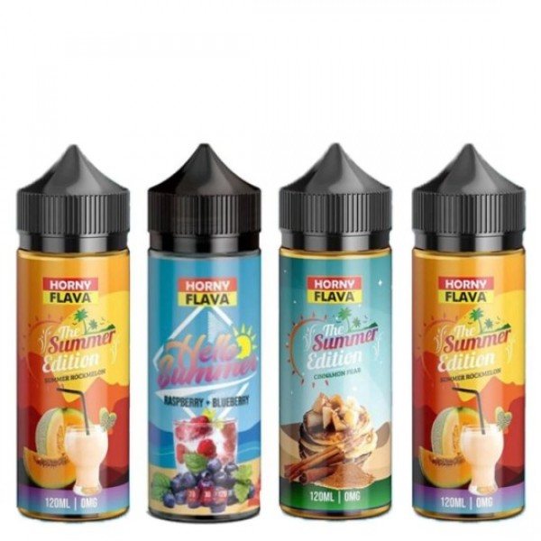 HORNY FLAVA SUMMER SERIES Eliquid Shortfills 120ML