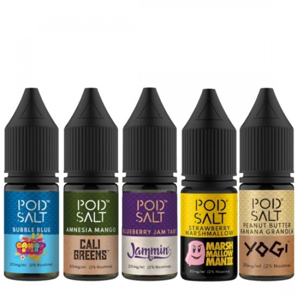 Pod Salt Fusions Nic Salt Eliquids 10ml