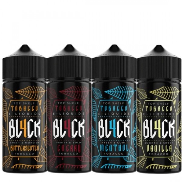 BL4CK Eliquid Shortfills 120ML