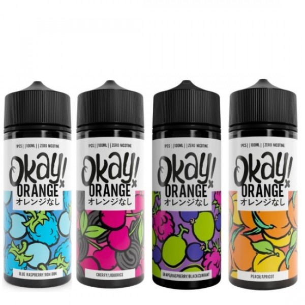 Jack Rabbit - Okay! Orange Eliquid Shortfills 120m...