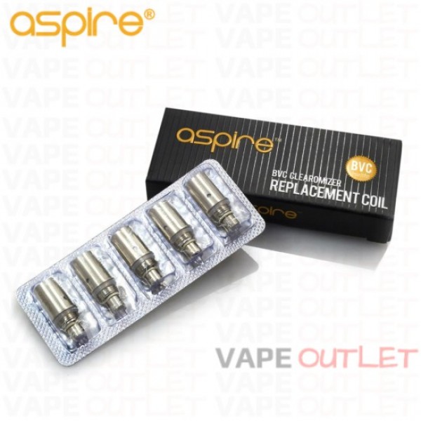 ASPIRE BVC VAPE COILS 5PCS