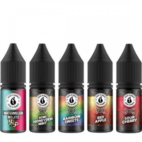 Juice N Power Nic Salt Eliquids 10ml