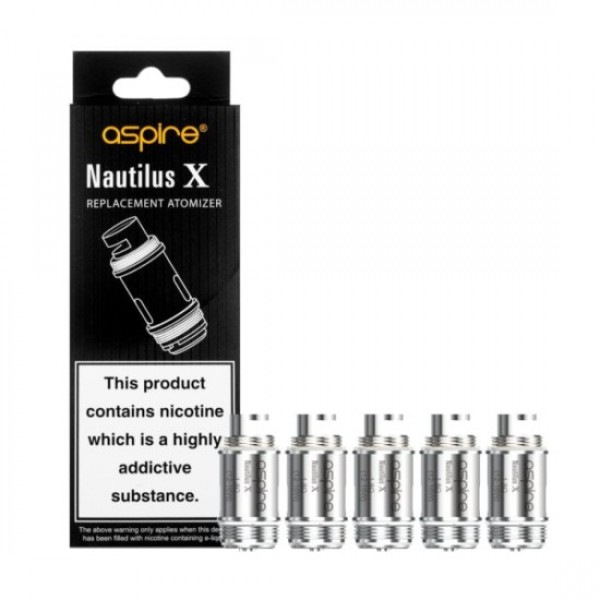 ASPIRE NAUTILUS X VAPE COILS 5PCS