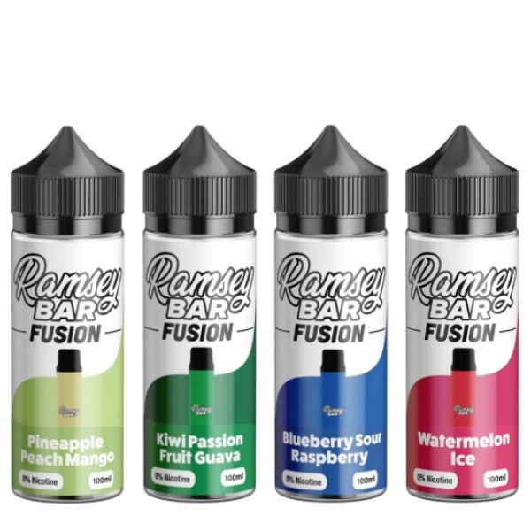 Ramsey Bar Fusion Eliquid Shortfills 120ml