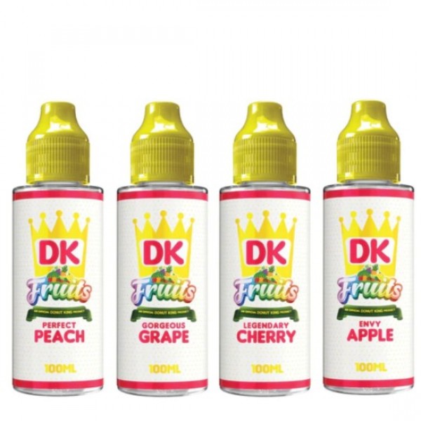 Donut King Fruits Eliquid Shortfills 120ml