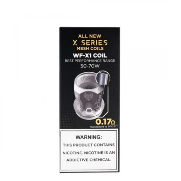 SNOWWOLF X-SERIES MESH VAPE COILS 5PCS