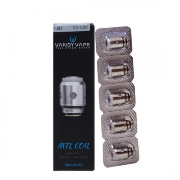 VANDY VAPE MTL VAPE COILS 5PCS