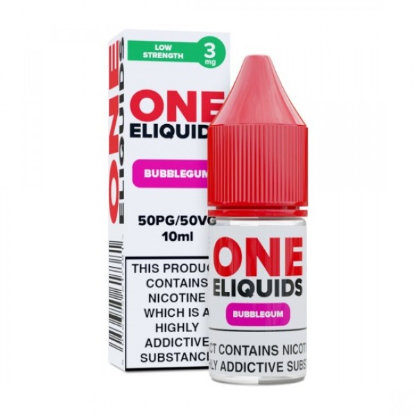 ONE ELIQUIDS Eliquid BUBBLEGUM 5-PACK