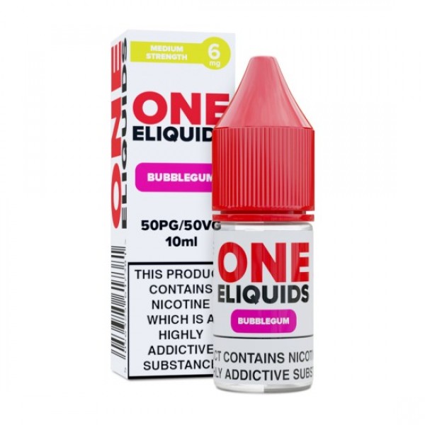 ONE ELIQUIDS Eliquid BUBBLEGUM 5-PACK