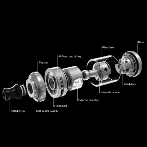 Oxva Arbiter Solo RTA Vape Tank