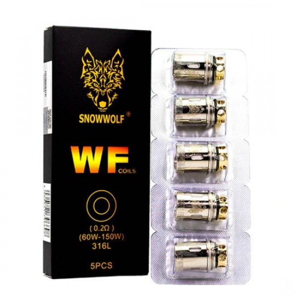 SNOWWOLF WF VAPE COILS 5PCS