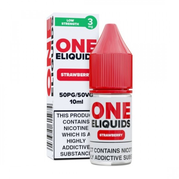 ONE ELIQUIDS Eliquid STRAWBERRY 5-PACK