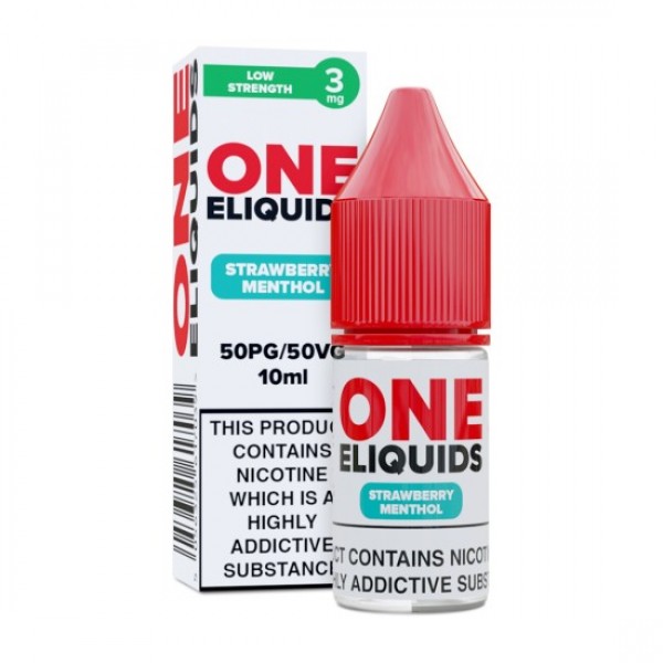 ONE ELIQUIDS Eliquid STRAWBERRY MENTHOL 5-PACK